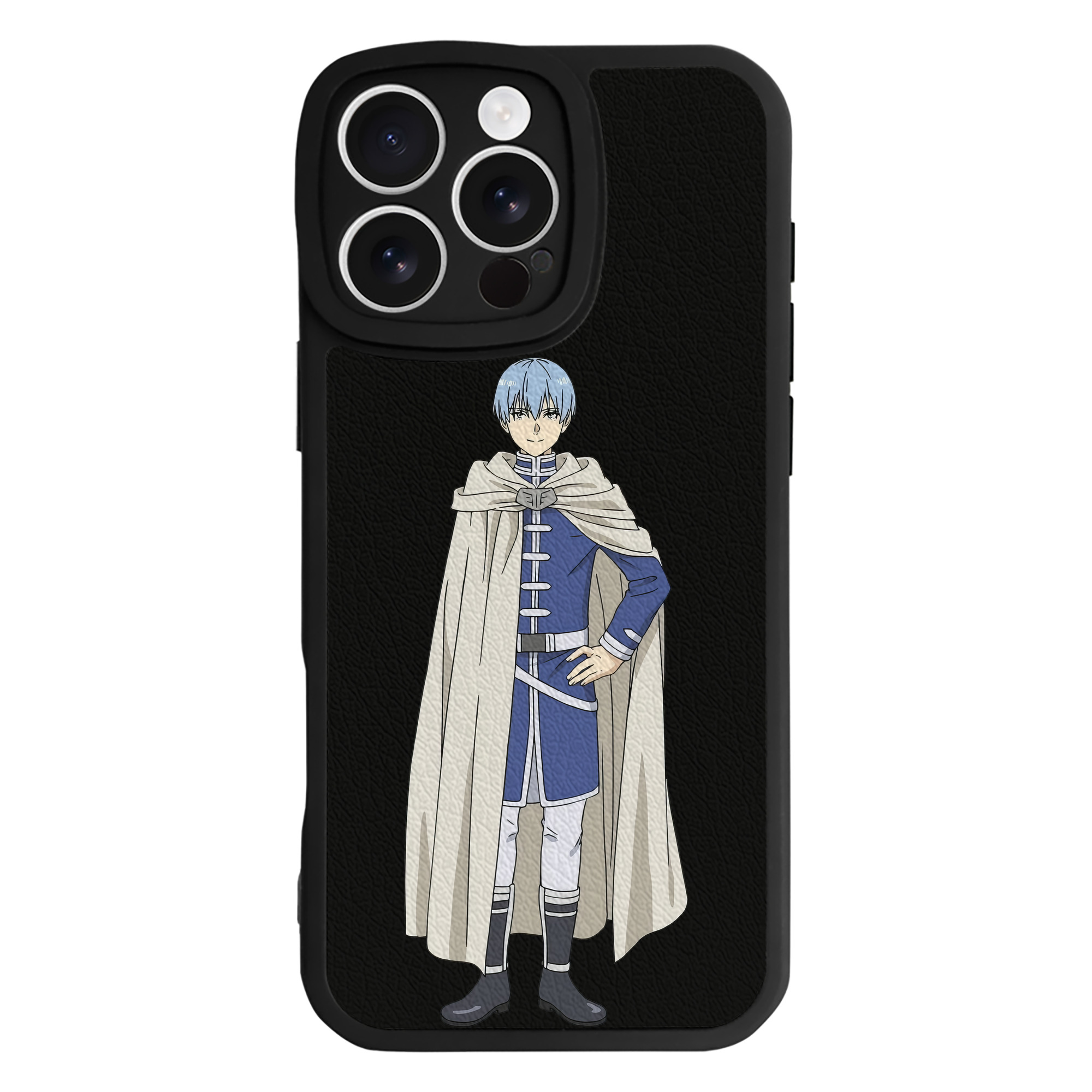 （画像用） 葬送のフリーレン Frieren 【iPhone 16シリーズ対応】シリコンスマホケース（レザー調） 材質：シリコン